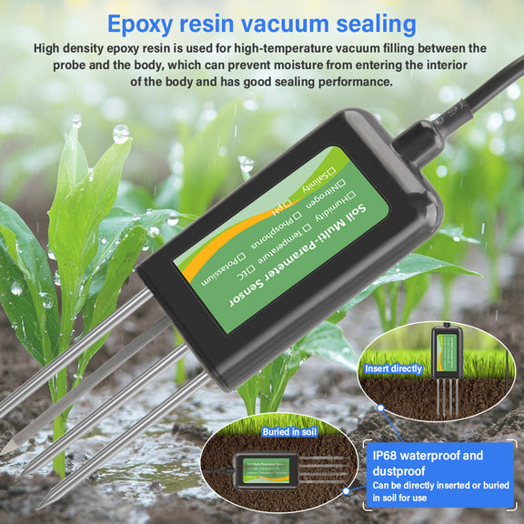 8 in 1 NPK Soil Sensor Probe | Yieryi – Yieryi Meter