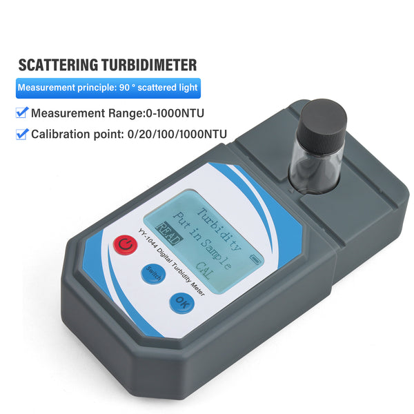 Digital Turbidity Meter Water Quality Tester Portable Turbidimeter