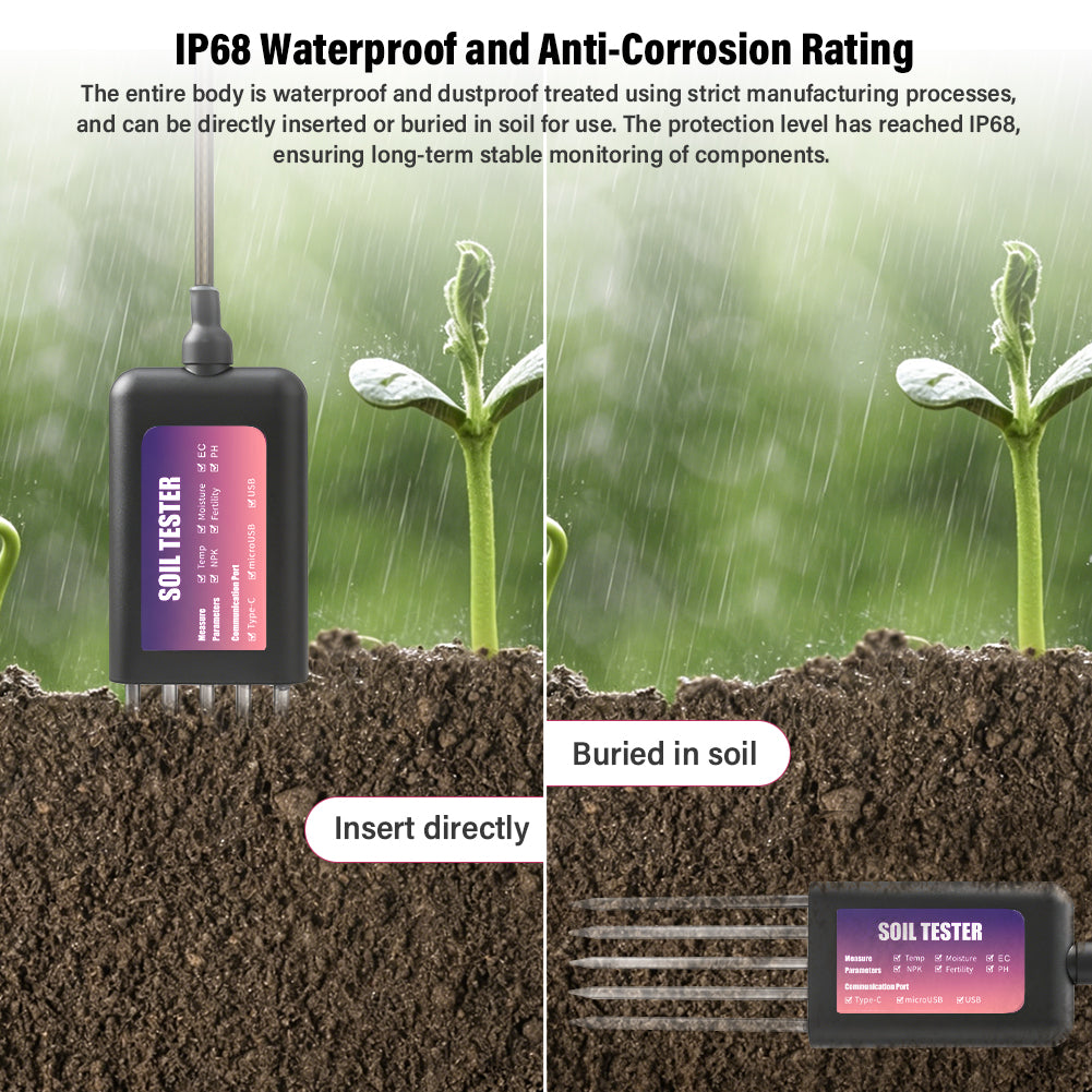 8 in 1 Soil Tester for Plants with NPK | Yieryi – Yieryi Meter
