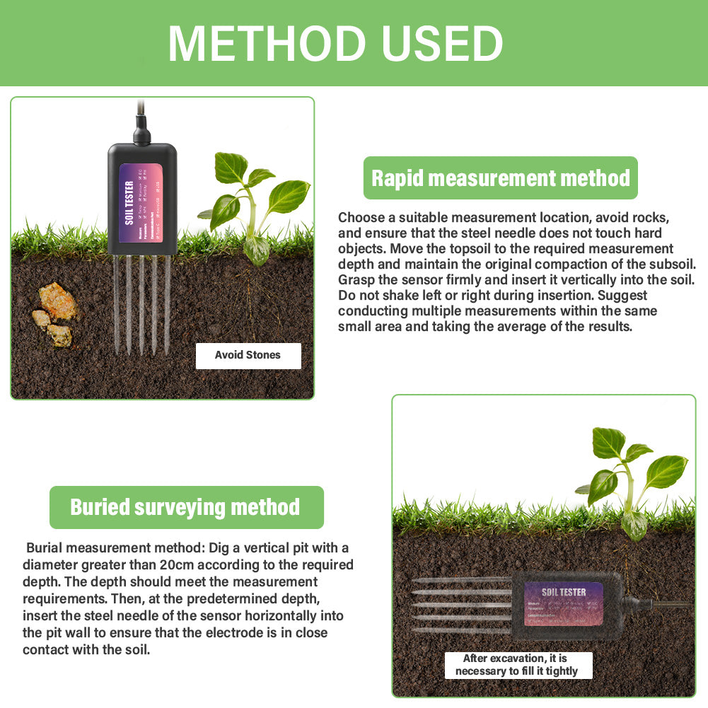 8 in 1 Soil Tester for Plants with NPK | Yieryi – Yieryi Meter